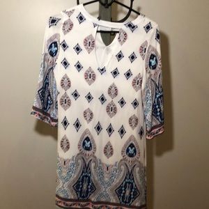 Cute 3/4 sleeve dress